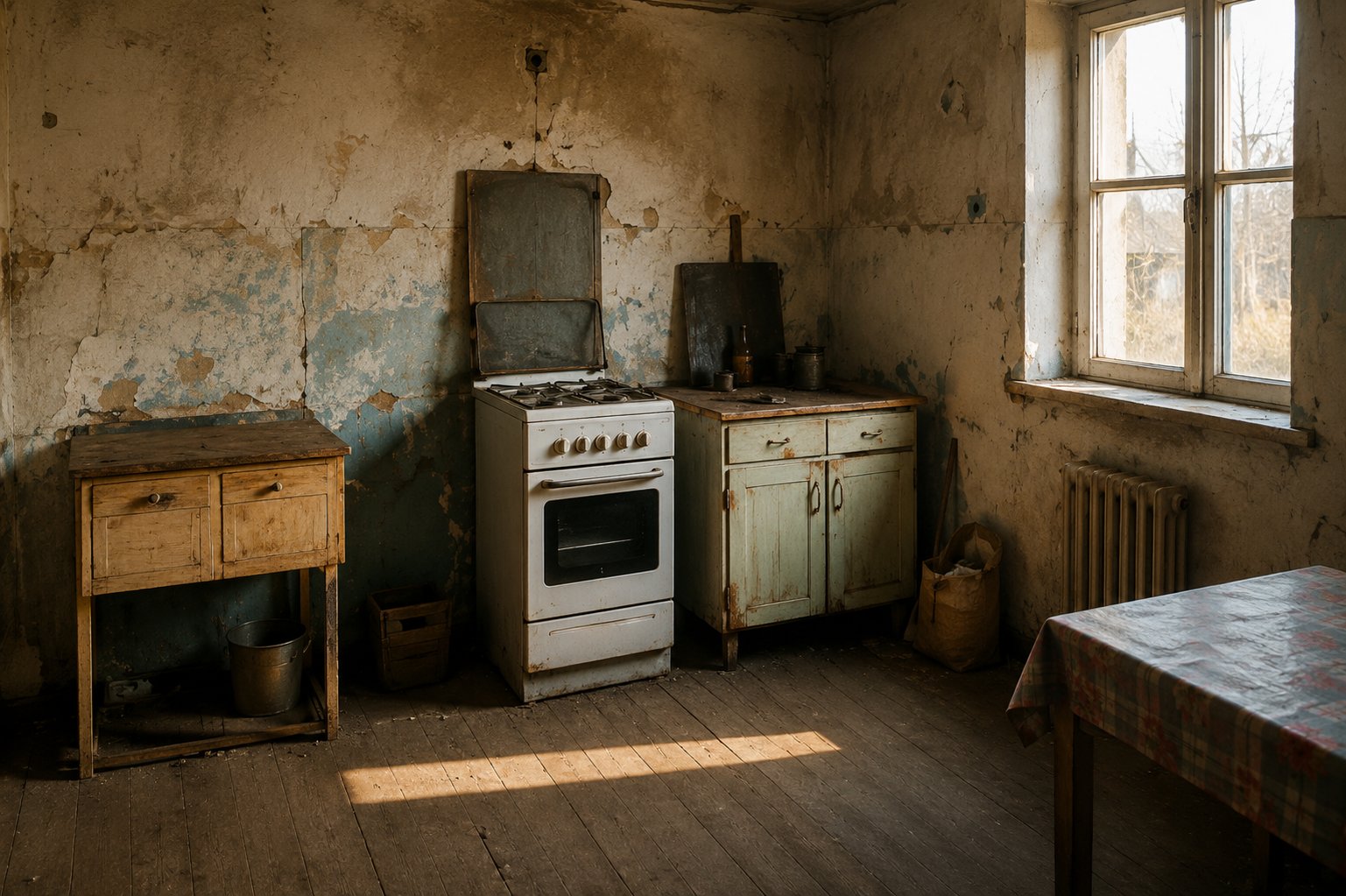 Bucătărie înainte de renovare